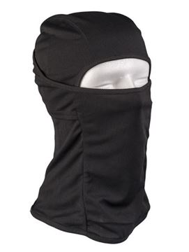 Picture of BLACK TACTICAL BALACLAVA OPEN